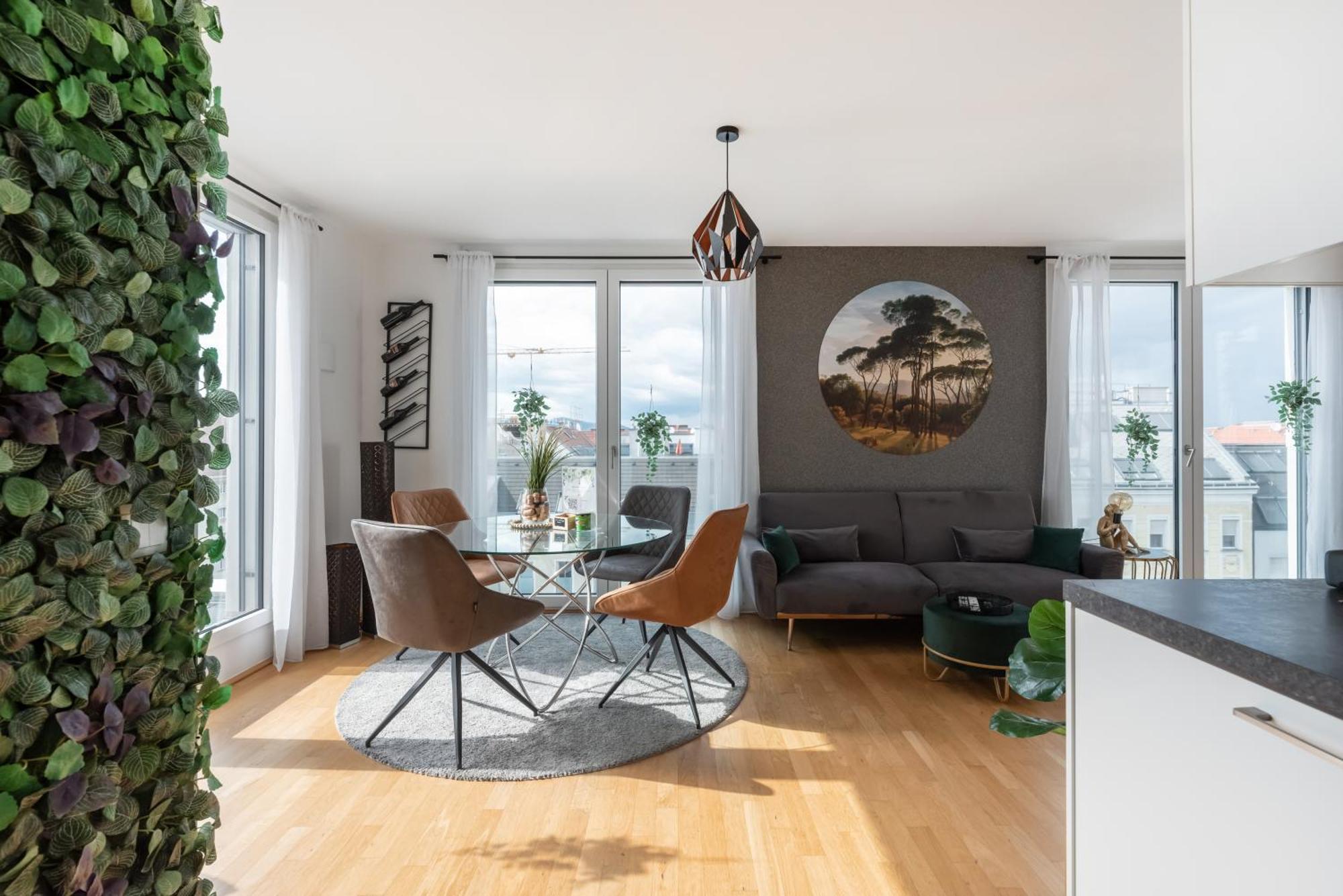 Apartment Mit Traumhafter Dachterrasse & Weitblick Wien Exteriör bild