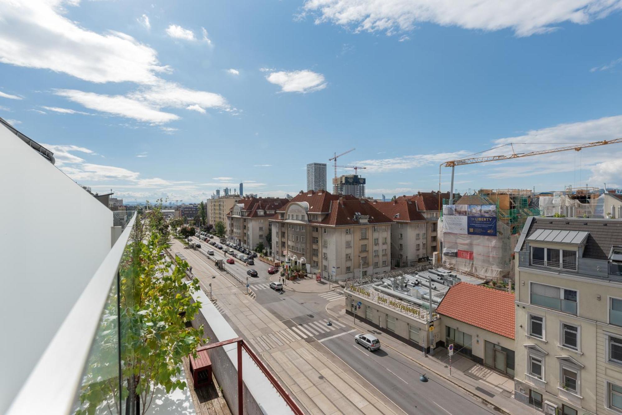 Apartment Mit Traumhafter Dachterrasse & Weitblick Wien Exteriör bild