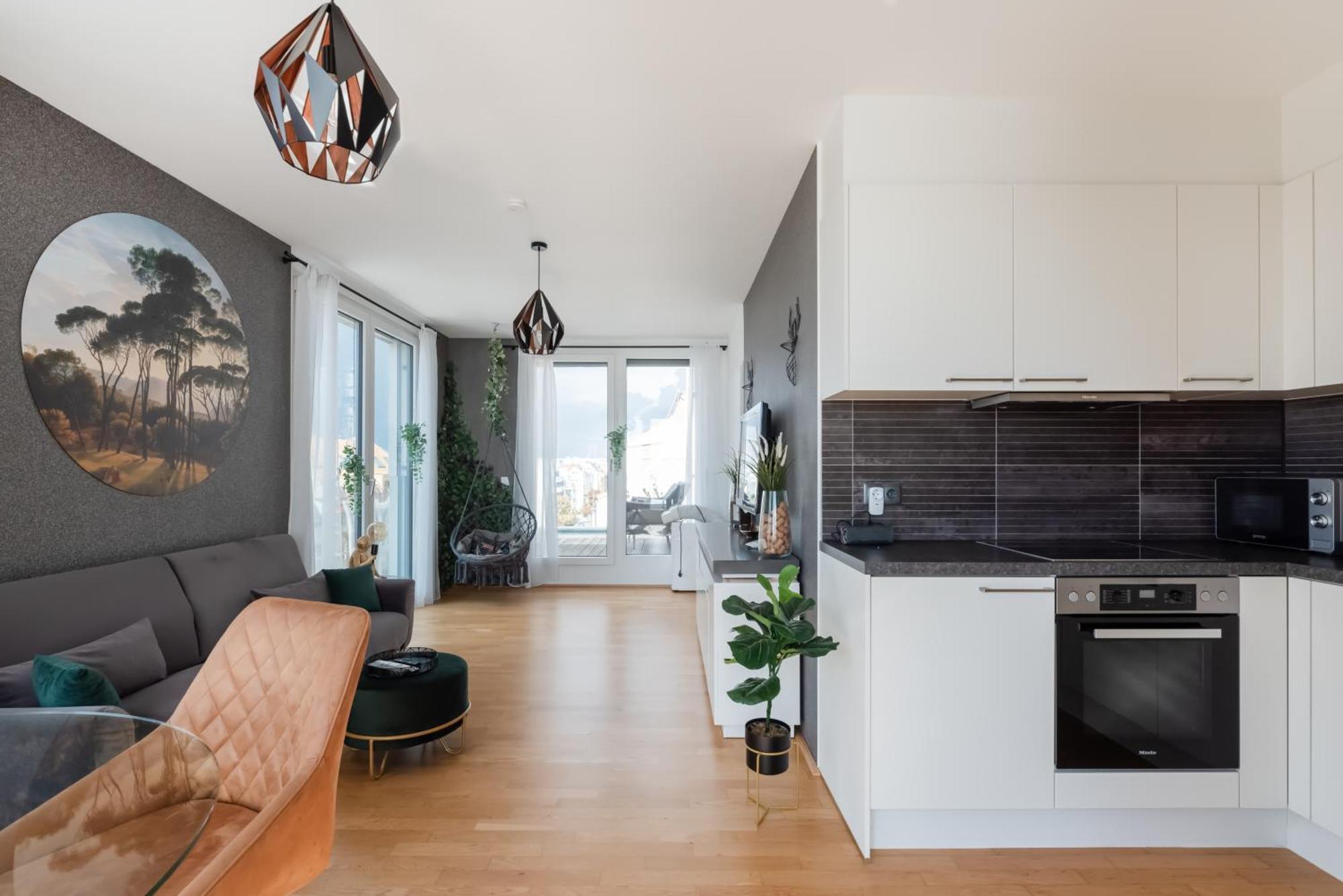 Apartment Mit Traumhafter Dachterrasse & Weitblick Wien Exteriör bild