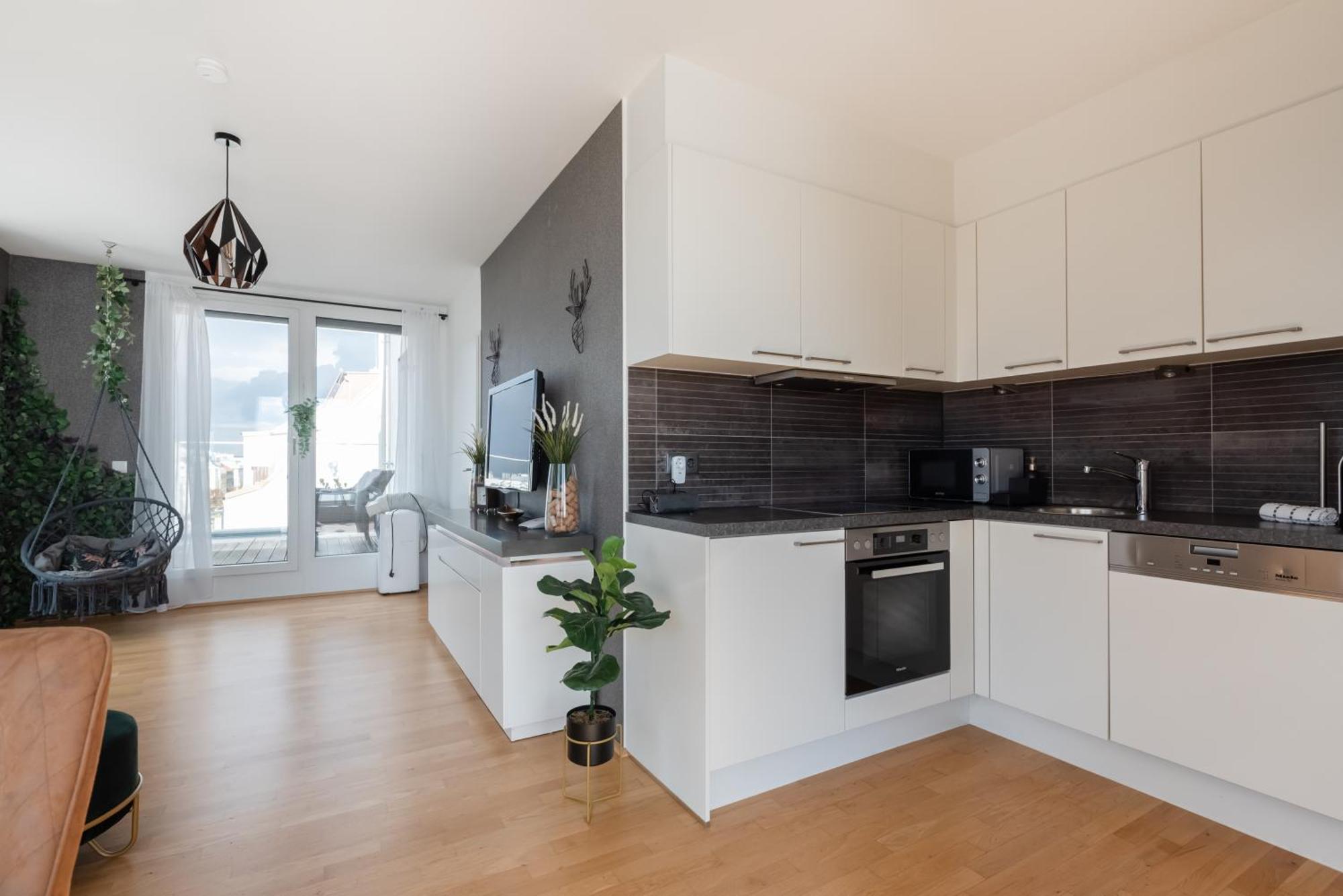 Apartment Mit Traumhafter Dachterrasse & Weitblick Wien Exteriör bild